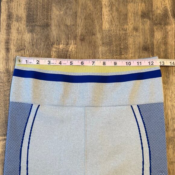 Fabletics High Waisted Seamless Panel Leggings Soft Heather Gray Women’s Medium - Picture 2 of 10